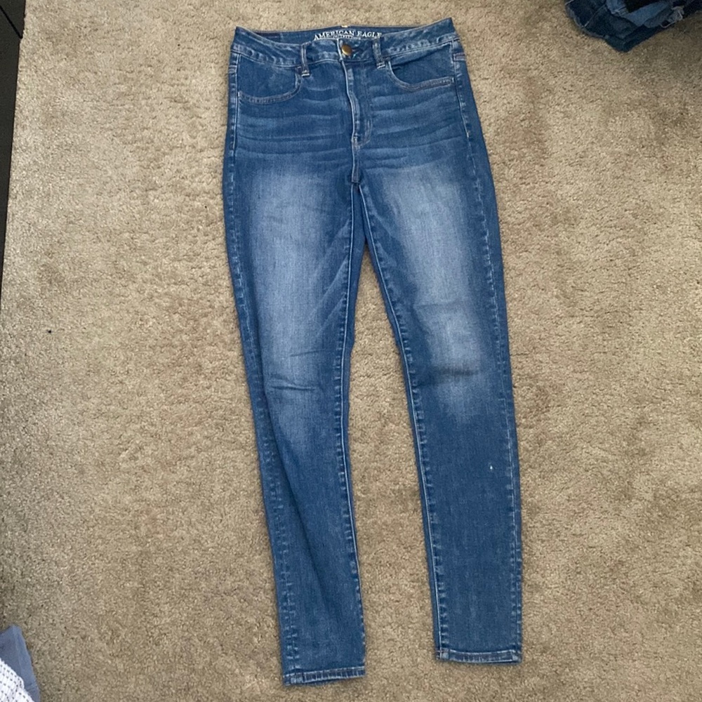 Hi-rise jegging
